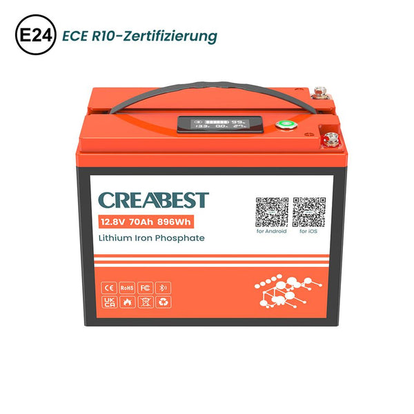lifepo4 batterie 70ah 12v
